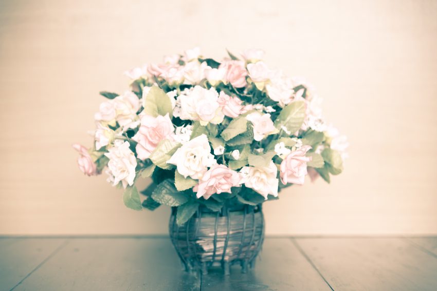 Met zijde bloemen kun je eenvoudig je eigen boeket samenstellen